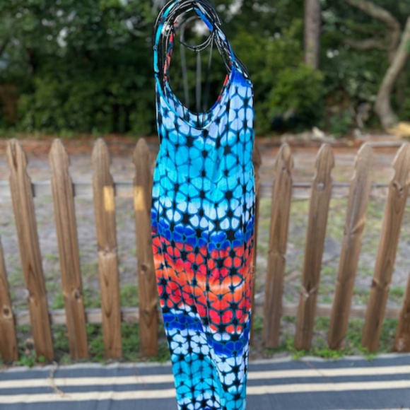 Nicole Miller Colorful Maxi Dress - Medium - Picture 6 of 9